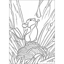 Dessin à colorier: Bambi (Films d'animation) #128749 - Coloriages à Imprimer Gratuits