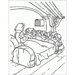 Dessin à colorier: Blanche Neige (Films d'Animation) #178592 - Coloriages à Imprimer Gratuits