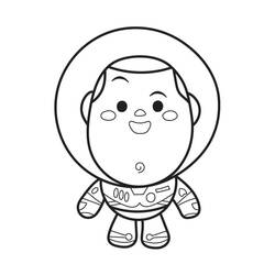 Dessin à colorier: Buzz L Eclair (Films d'Animation) #185059 - Coloriages à Imprimer Gratuits