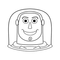 Dessin à colorier: Buzz L Eclair (Films d'Animation) #185064 - Coloriages à Imprimer Gratuits