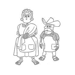 Dessin à colorier: Coco Disney (Films d'Animation) #185261 - Coloriages à Imprimer Gratuits