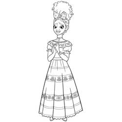 Dessin à colorier: Encanto (Films d'Animation) #177357 - Coloriages à Imprimer Gratuits