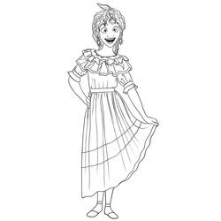 Dessin à colorier: Encanto (Films d'Animation) #177365 - Coloriages à Imprimer Gratuits