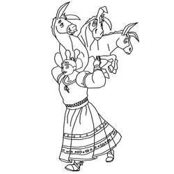 Dessin à colorier: Encanto (Films d'Animation) #177369 - Coloriages à Imprimer Gratuits