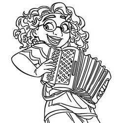 Dessin à colorier: Encanto (Films d'Animation) #177370 - Coloriages à Imprimer Gratuits