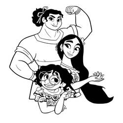 Dessin à colorier: Encanto (Films d'Animation) #177373 - Coloriages à Imprimer Gratuits