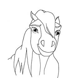 Dessin à colorier: Esprit (Films d'Animation) #195409 - Coloriages à Imprimer Gratuits