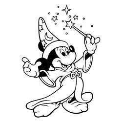 Dessin à colorier: Fantasia (Films d'Animation) #204777 - Coloriages à Imprimer Gratuits