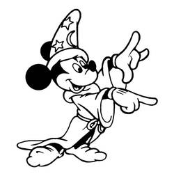 Dessin à colorier: Fantasia (Films d'Animation) #204781 - Coloriages à Imprimer Gratuits