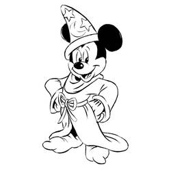 Dessin à colorier: Fantasia (Films d'Animation) #204790 - Coloriages à Imprimer Gratuits