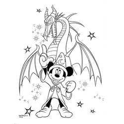 Dessin à colorier: Fantasia (Films d'Animation) #204793 - Coloriages à Imprimer Gratuits