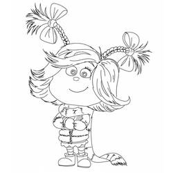 Dessin à colorier: Grinch (Films d'Animation) #188342 - Coloriages à Imprimer Gratuits
