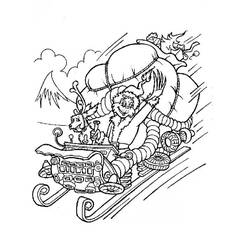 Coloriage Grinch (Films d'Animation) #188351 à imprimer et colorier