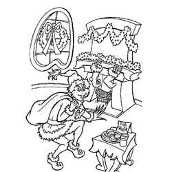 Coloriage Grinch (Films d'Animation) #188361 à imprimer et colorier