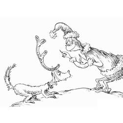 Coloriage Grinch (Films d'Animation) #188364 à imprimer et colorier