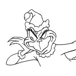 Coloriage Grinch (Films d'Animation) #188366 à imprimer et colorier