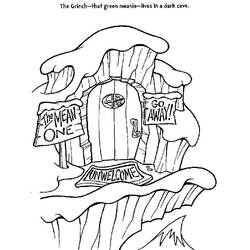 Coloriage Grinch (Films d'Animation) #188388 à imprimer et colorier