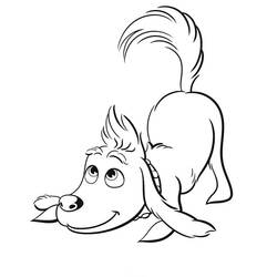 Dessin à colorier: Grinch (Films d'Animation) #188390 - Coloriages à Imprimer Gratuits