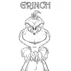 Coloriage Grinch (Films d'Animation) #188396 à imprimer et colorier