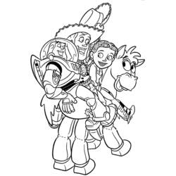 Dessin à colorier: Histoire de jouets (Toy Story) (Films d'animation) #72308 - Coloriages à Imprimer Gratuits