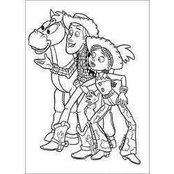 Dessin à colorier: Histoire de jouets (Toy Story) (Films d'animation) #72316 - Coloriages à Imprimer Gratuits