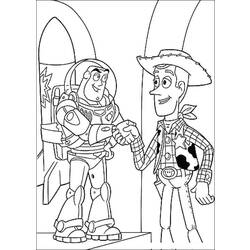 Dessin à colorier: Histoire de jouets (Toy Story) (Films d'animation) #72404 - Coloriages à Imprimer Gratuits