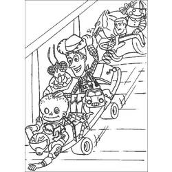 Dessin à colorier: Histoire de jouets (Toy Story) (Films d'animation) #72447 - Coloriages à Imprimer Gratuits