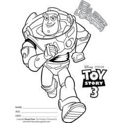 Dessin à colorier: Histoire de jouets (Toy Story) (Films d'animation) #72455 - Coloriages à imprimer