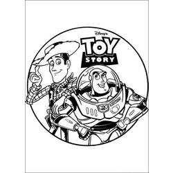 Dessin à colorier: Histoire de jouets (Toy Story) (Films d'animation) #72490 - Coloriages à Imprimer Gratuits