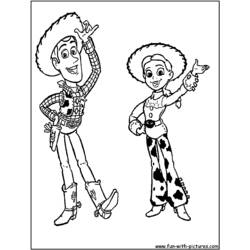 Dessin à colorier: Histoire de jouets (Toy Story) (Films d'animation) #72496 - Coloriages à imprimer