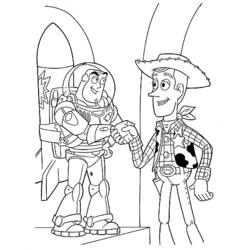 Dessin à colorier: Histoire de jouets (Toy Story) (Films d'animation) #72503 - Coloriages à Imprimer Gratuits