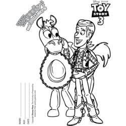 Dessin à colorier: Histoire de jouets (Toy Story) (Films d'animation) #72607 - Coloriages à Imprimer Gratuits