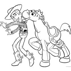 Dessin à colorier: Histoire de jouets (Toy Story) (Films d'animation) #72634 - Coloriages à Imprimer Gratuits