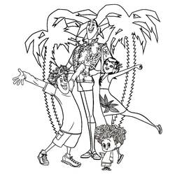 Dessin à colorier: Hôtel Transylvanie (Films d'Animation) #187962 - Coloriages à Imprimer Gratuits