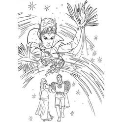 Dessin à colorier: Il était une fois (Films d'Animation) #210955 - Coloriages à Imprimer Gratuits