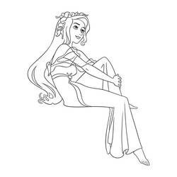 Dessin à colorier: Il était une fois (Films d'Animation) #210970 - Coloriages à Imprimer Gratuits