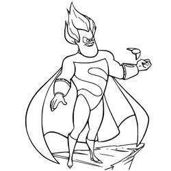 Dessin à colorier: Indestructibles (Films d'Animation) #179696 - Coloriages à Imprimer Gratuits