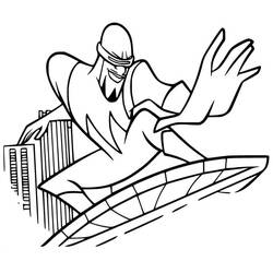 Dessin à colorier: Indestructibles (Films d'Animation) #179700 - Coloriages à Imprimer Gratuits