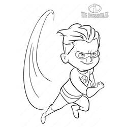Dessin à colorier: Indestructibles (Films d'Animation) #179703 - Coloriages à Imprimer Gratuits