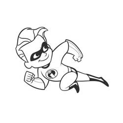 Dessin à colorier: Indestructibles (Films d'Animation) #179711 - Coloriages à Imprimer Gratuits