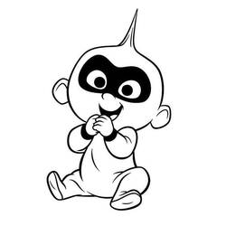 Dessin à colorier: Indestructibles (Films d'Animation) #179717 - Coloriages à Imprimer Gratuits