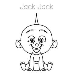 Dessin à colorier: Indestructibles (Films d'Animation) #179719 - Coloriages à Imprimer Gratuits