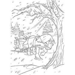 Coloriage La Belle et la Bête (Films d'Animation) #182125 à imprimer et colorier