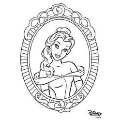 Coloriage La Belle et la Bête (Films d'Animation) #182151 à imprimer et colorier