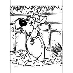 Dessin à colorier La Belle et le Clochard (Films d'Animation) #206456, gratuit à imprimer