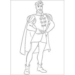 Dessin à colorier: La Princesse et la Grenouille (Films d'Animation) #208980 - Coloriages à Imprimer Gratuits