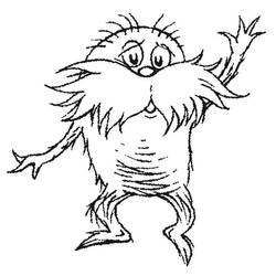 Coloriage Le Lorax (Films d'Animation) #203479 à imprimer et colorier