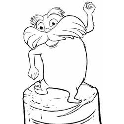 Coloriage Le Lorax (Films d'Animation) #203480 à imprimer et colorier