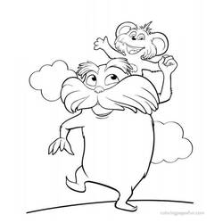 Coloriage Le Lorax (Films d'Animation) #203485 à imprimer et colorier