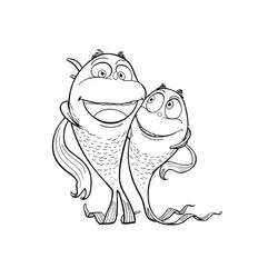 Coloriage Le Lorax (Films d'Animation) #203488 à imprimer et colorier